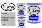 Preview: Lexus, Platinum Silver Metallic, 1J4: 1L Lackdose + 1L Klarlack + 500ml Härter - Set, von ATW Autoteile West.